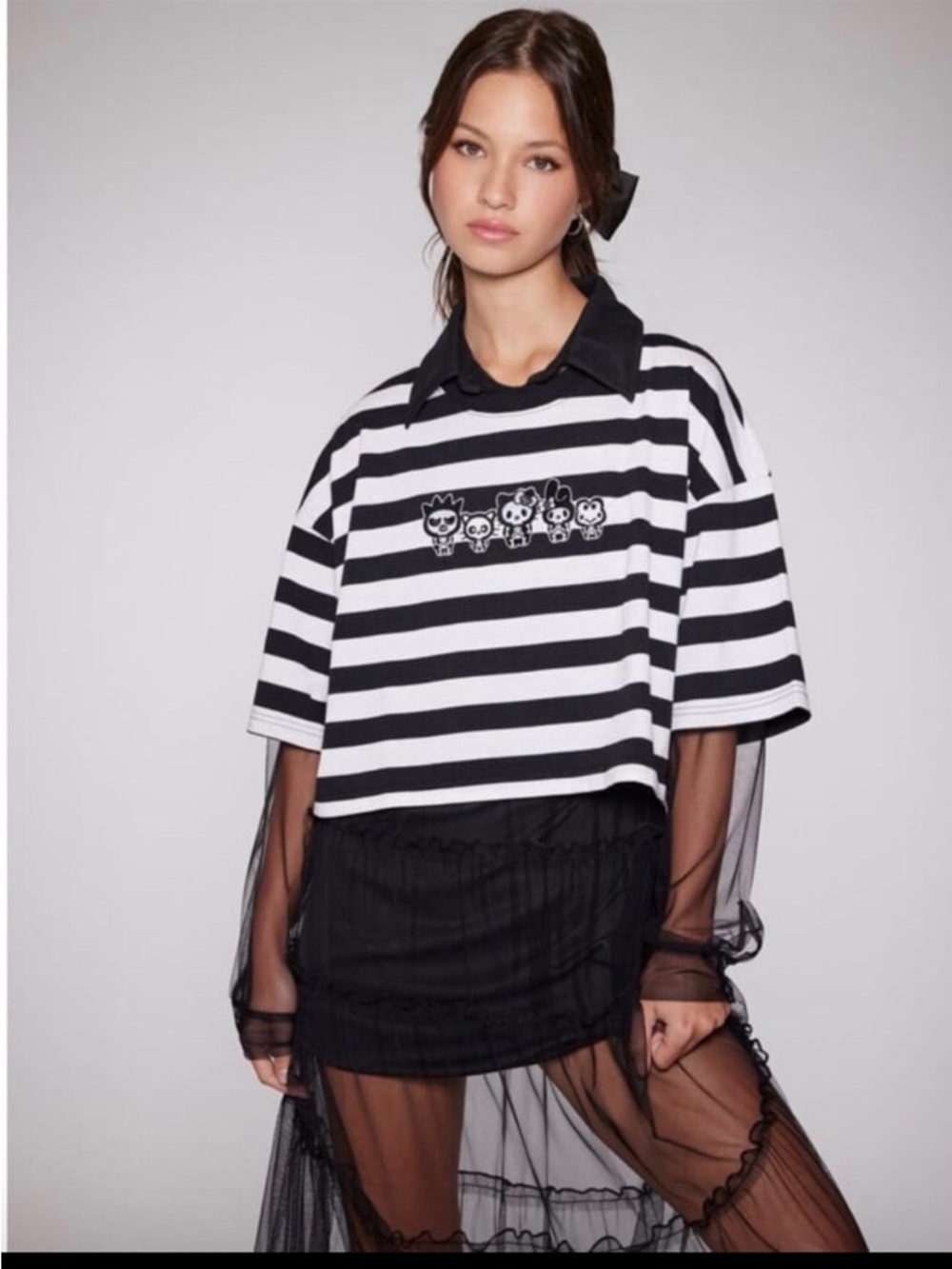 Forever 21 Hello Kitty Halloween crop top